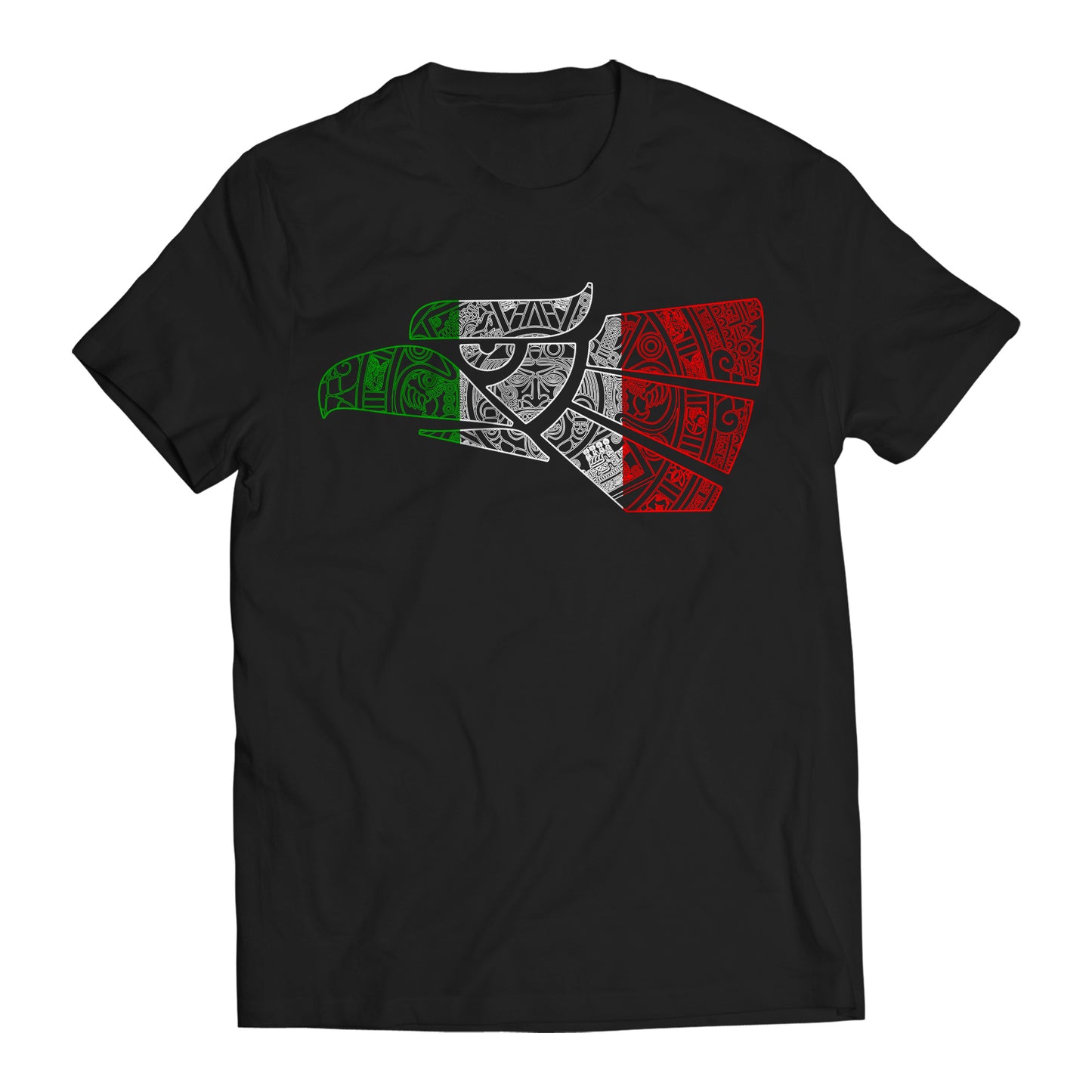 Mexico Flag Hecho en Mexico Eagle Archaeology Mesoamerican Culture T-Shirt