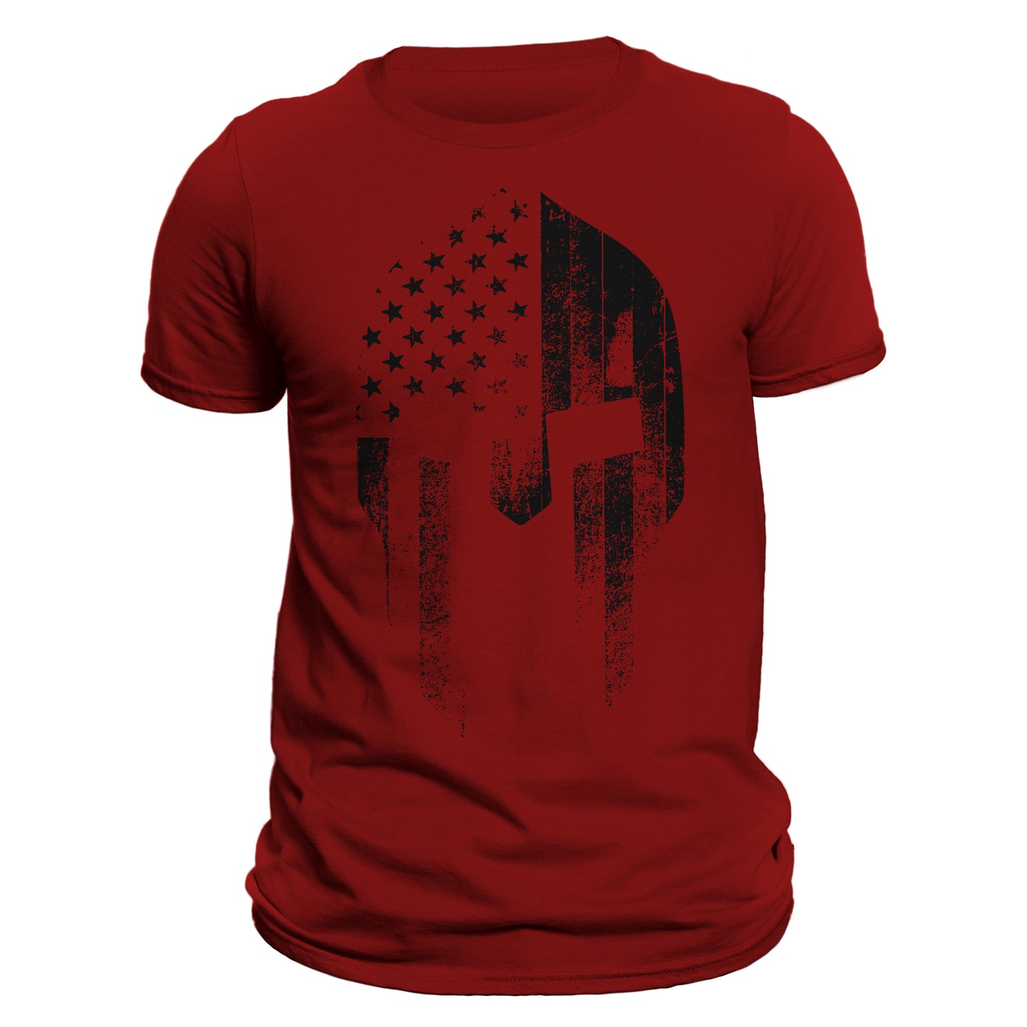 Spartan 2.1 USA Patriotic Men's Graphic T-Shirt