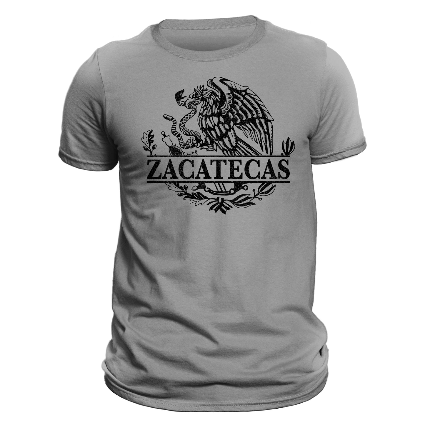 Zacatecas Mexico Eagle Emblem Mexican Flag T-Shirt