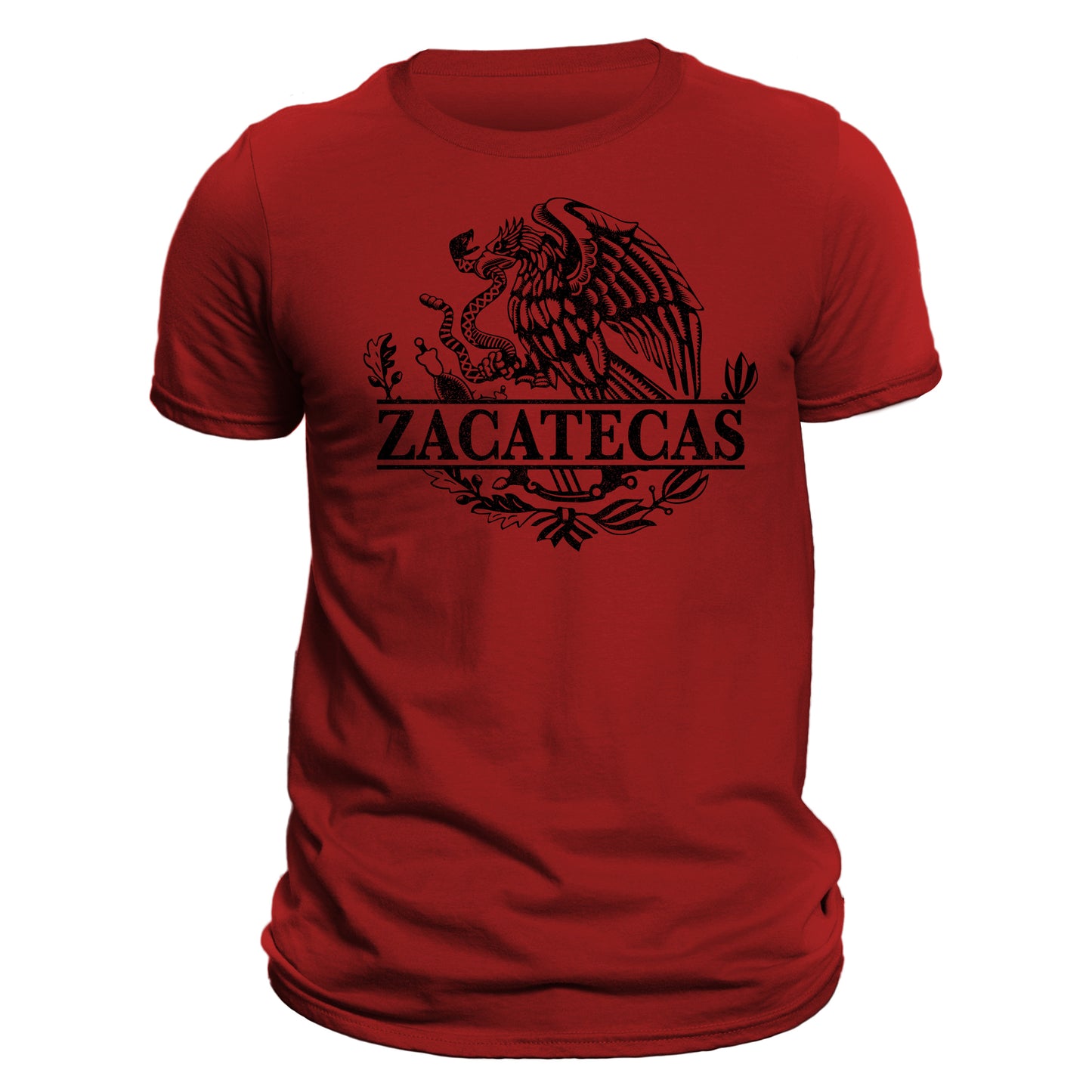 Zacatecas Mexico Eagle Emblem Mexican Flag T-Shirt