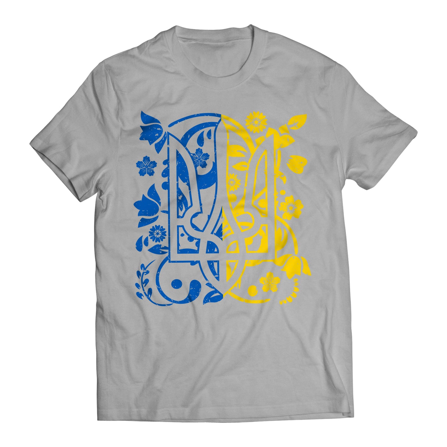 Ukraine Ukrainian Kiev Trysub Flag V. Zelenskyy Ukrainians Support T-Shirt