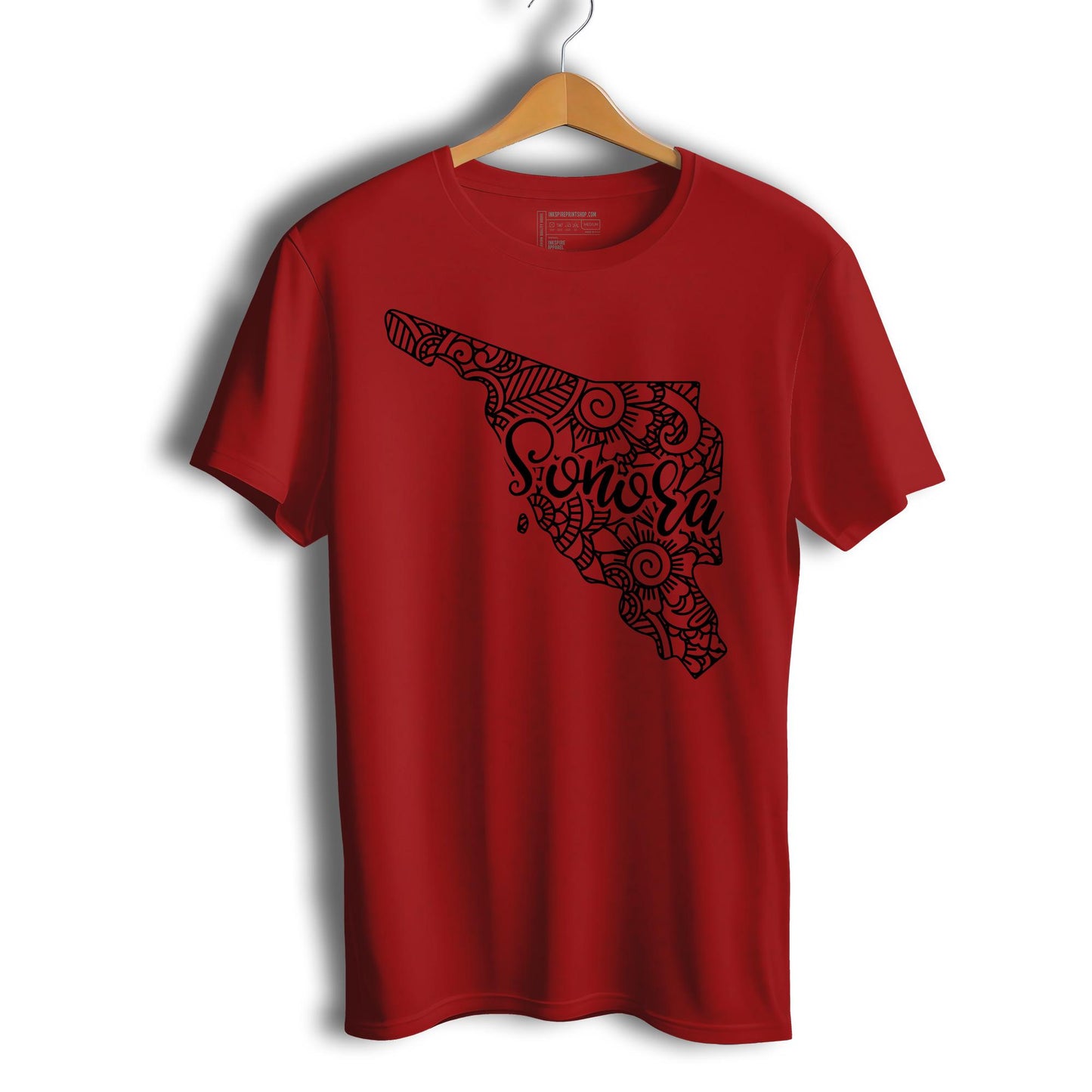 Sonora Mexico Patriotic Mexican Short Sleeve T-Shirt- Playera Patriota De Mexico