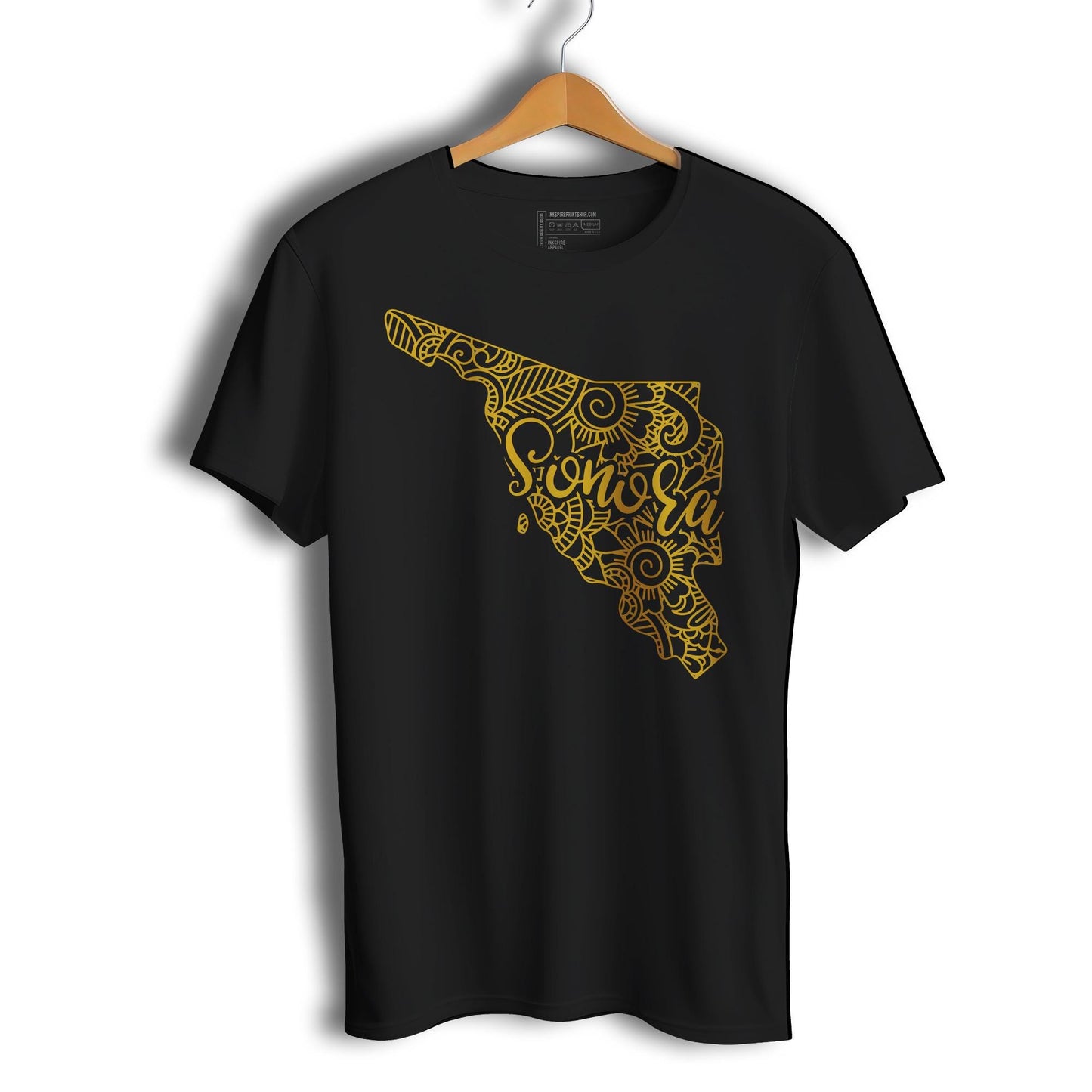 Sonora Mexico Patriotic Mexican Short Sleeve T-Shirt- Playera Patriota De Mexico