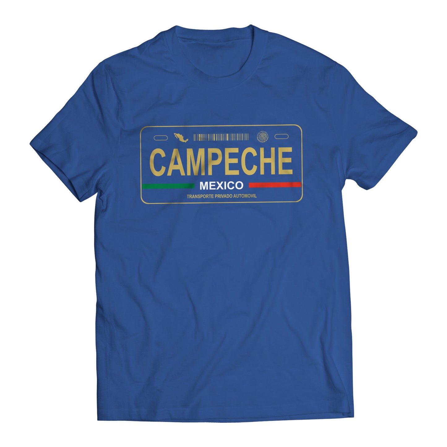 Campeche Mexico License Plate T-Shirt - Playera Mexicana con Placa de Carro