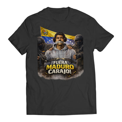 Fuera Maduro Carajo! Maduro Captured Venezuela Libre Men's T-Shirt