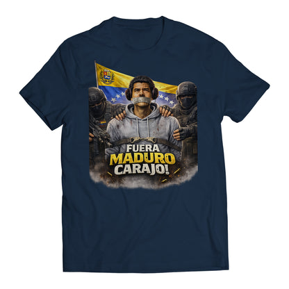 Fuera Maduro Carajo! Maduro Captured Venezuela Libre Men's T-Shirt