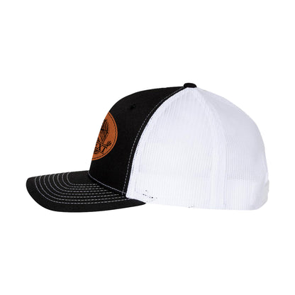 Querétaro Mexico Eagle Leather Patch Hat Trucker Hat Baseball Cap