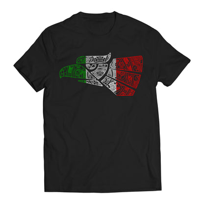 Mexico Flag Hecho en Mexico Eagle Archaeology Mesoamerican Culture  T-Shirt