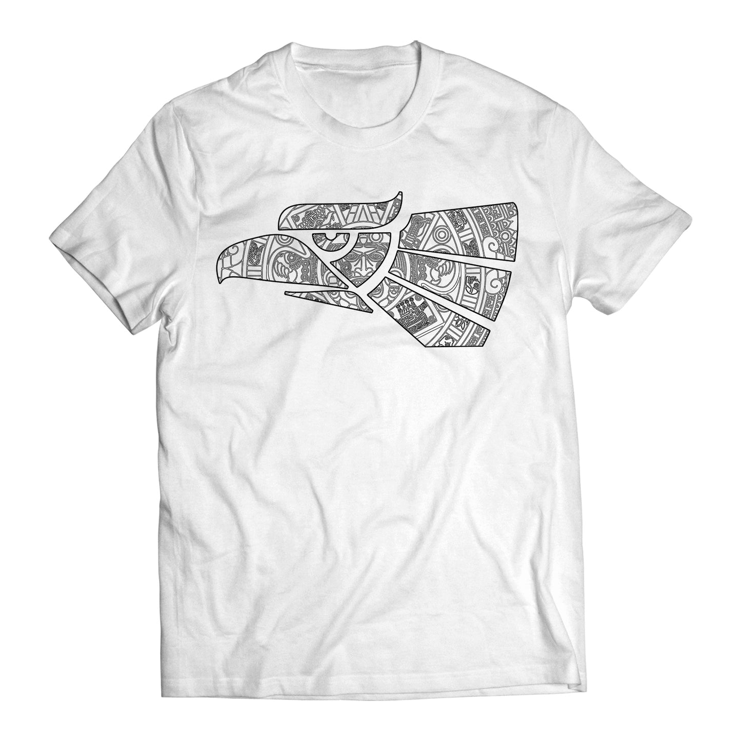 Mexico Flag Hecho en Mexico Eagle Archaeology Mesoamerican Culture  T-Shirt