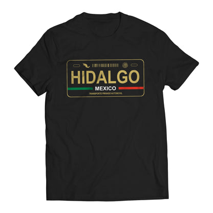Hidalgo Mexico License Plate T-Shirt - Playera Mexicana con Placa de Carro