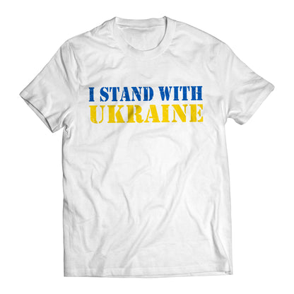 I Stand With Ukraine Volodymyr Zelenskyy Ukrainians Support T-Shirt
