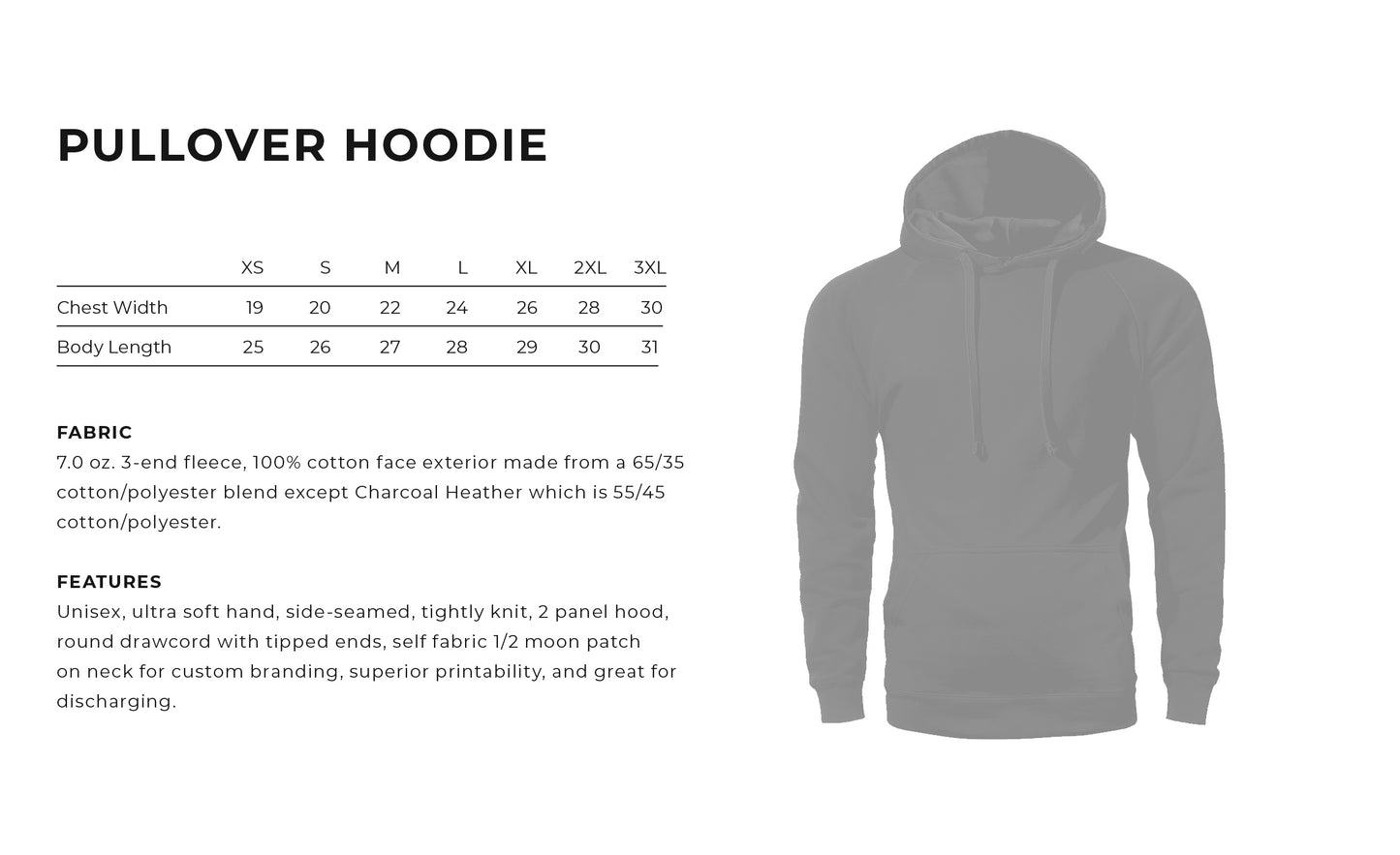 US Marine Corps Unisex Hoodie Sweatshirt