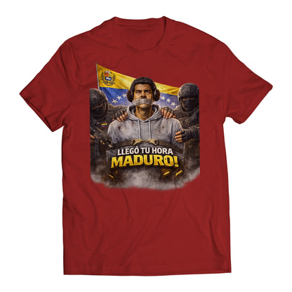 Llego tu Hora Maduro! Maduro Captured Venezuela Libre Men's T-Shirt