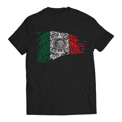 Aztec Empire Mexican Flag  Mesoamerican Culture T-Shirt