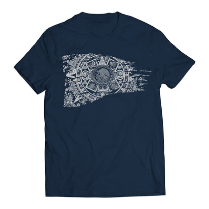 Aztec Empire Mexican Flag  Mesoamerican Culture T-Shirt