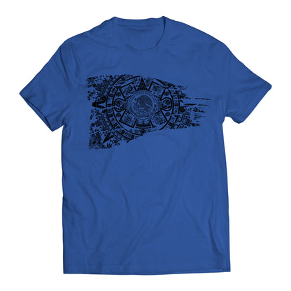 Aztec Empire Mexican Flag  Mesoamerican Culture T-Shirt