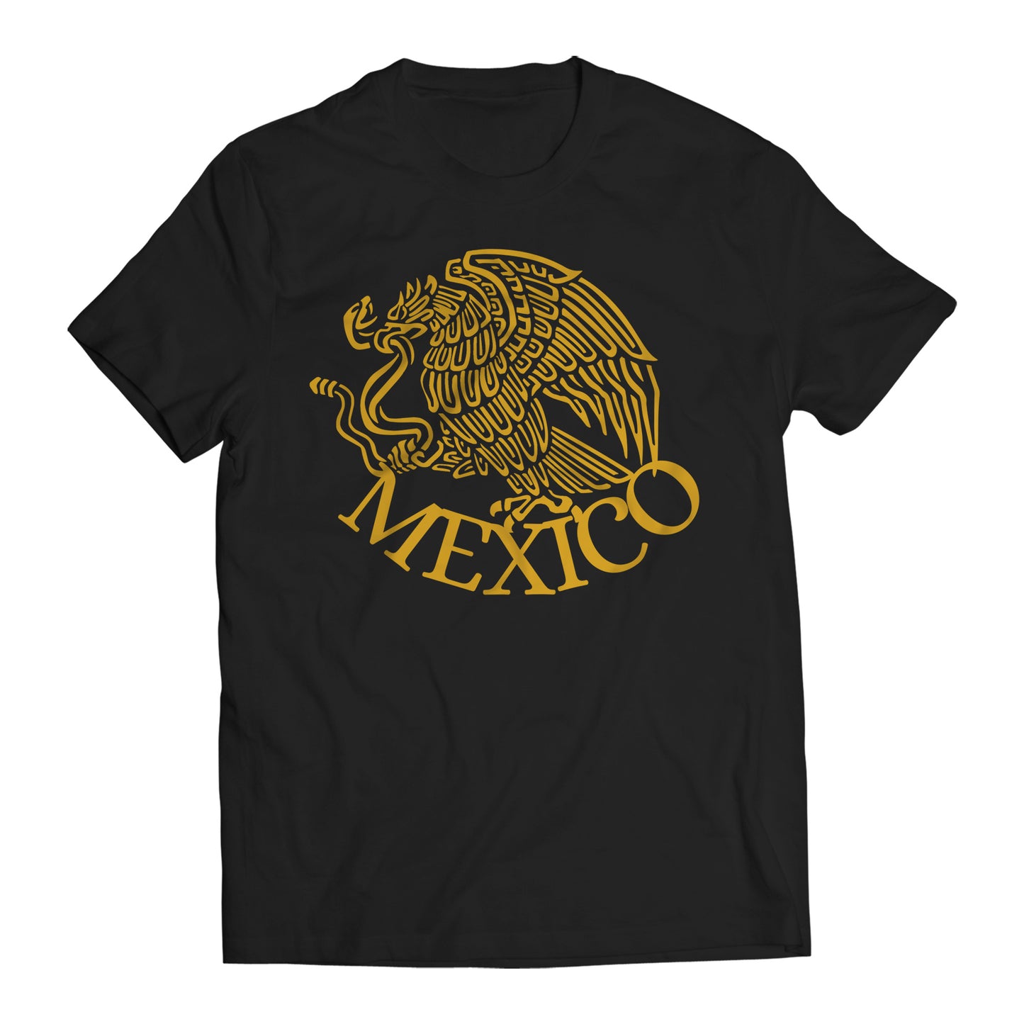 Mexico Mexican Flag Eagle 2.0 Short Sleeve T-Shirt- Playera Patriota De Mexico