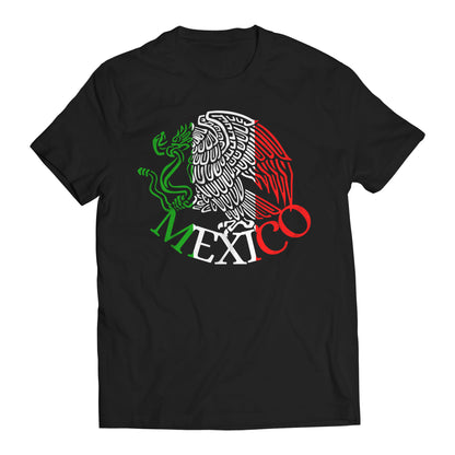 Mexico Mexican Flag Eagle 2.0 Short Sleeve T-Shirt- Playera Patriota De Mexico