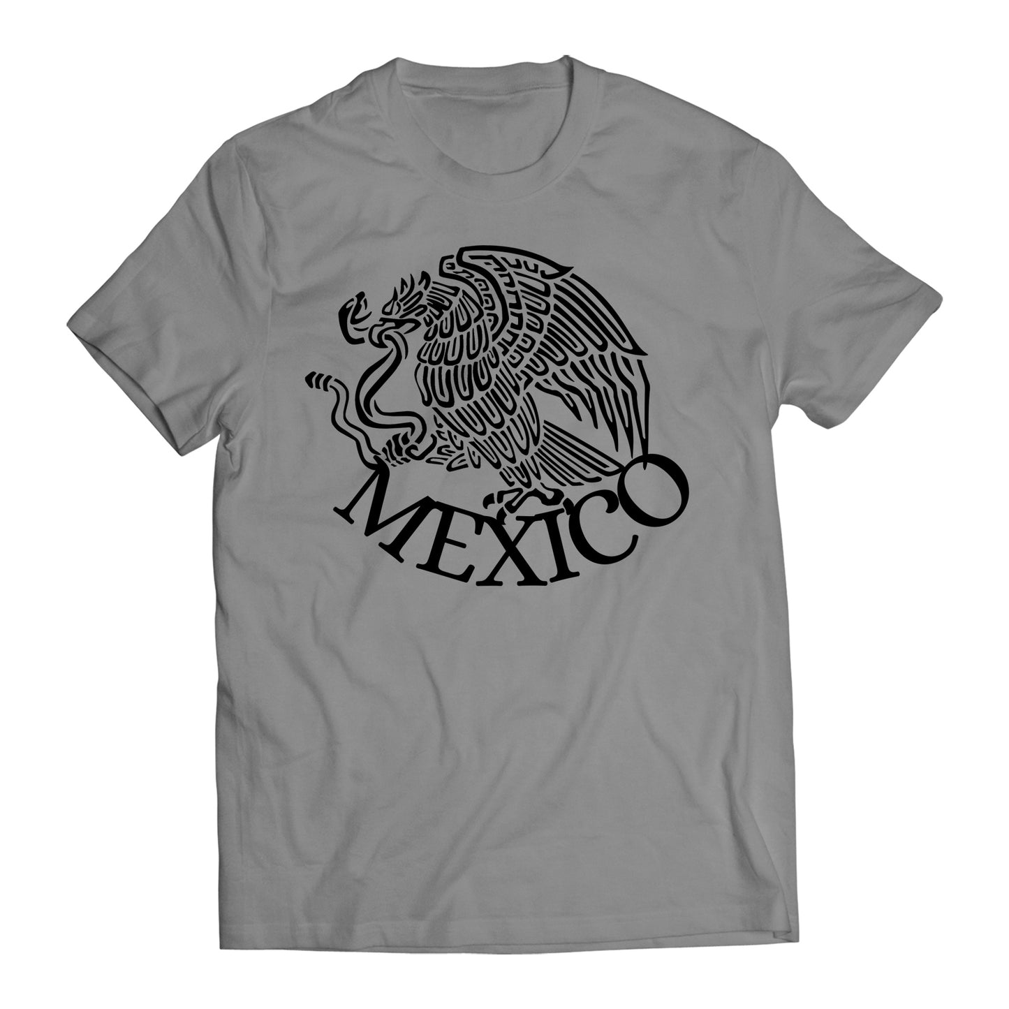 Mexico Mexican Flag Eagle 2.0 Short Sleeve T-Shirt- Playera Patriota De Mexico