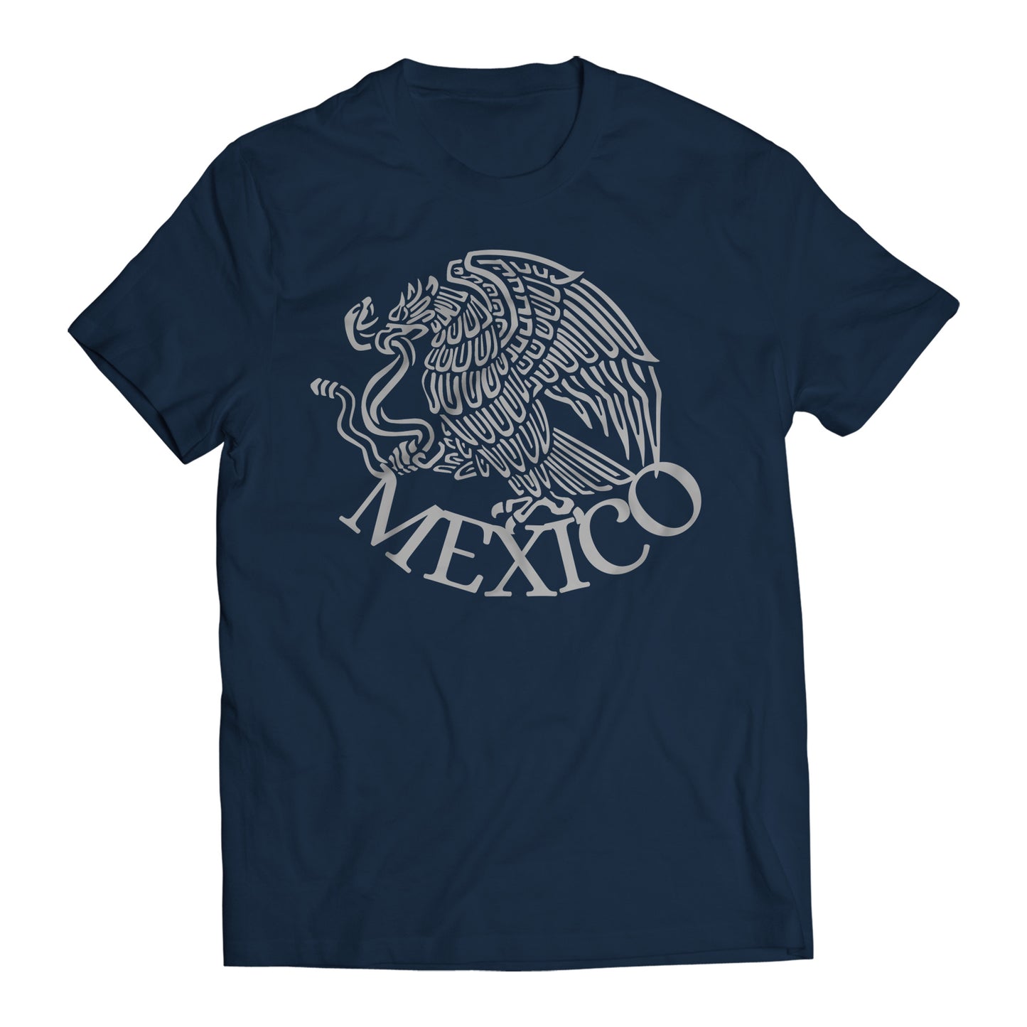 Mexico Mexican Flag Eagle 2.0 Short Sleeve T-Shirt- Playera Patriota De Mexico