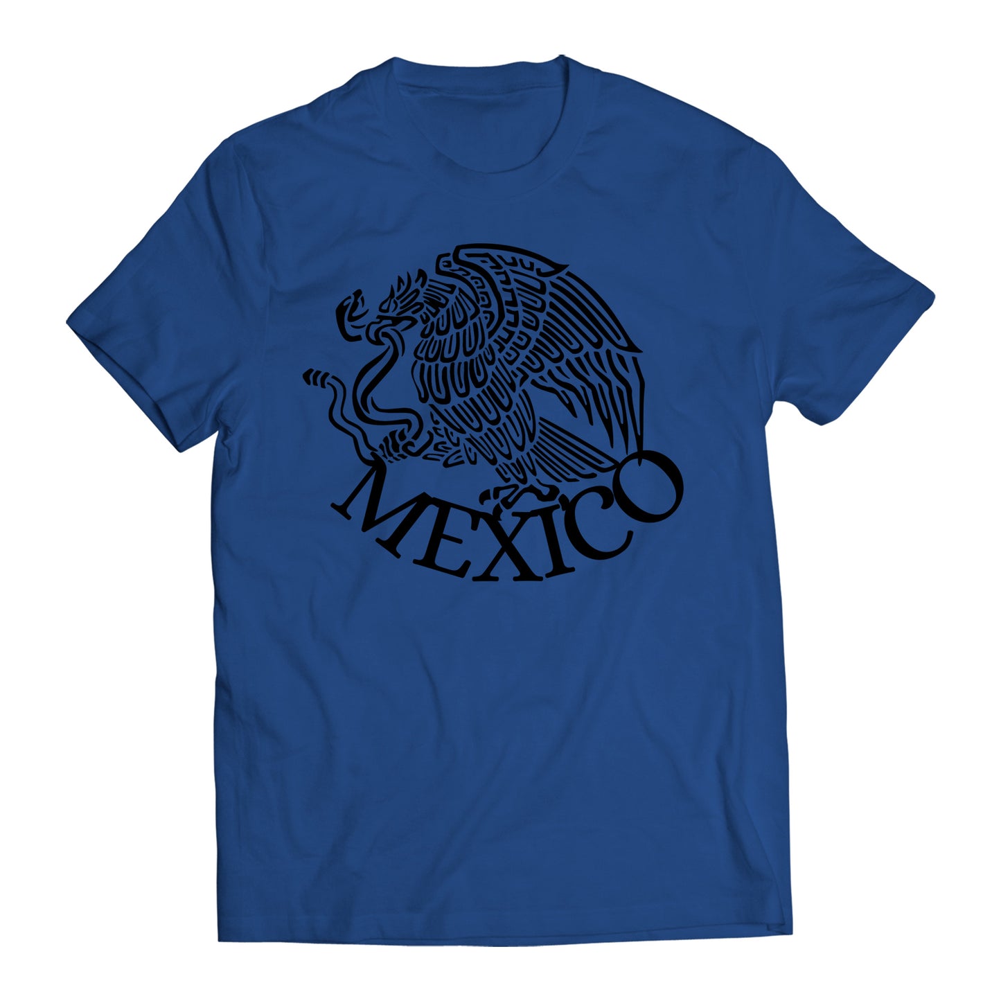 Mexico Mexican Flag Eagle 2.0 Short Sleeve T-Shirt- Playera Patriota De Mexico