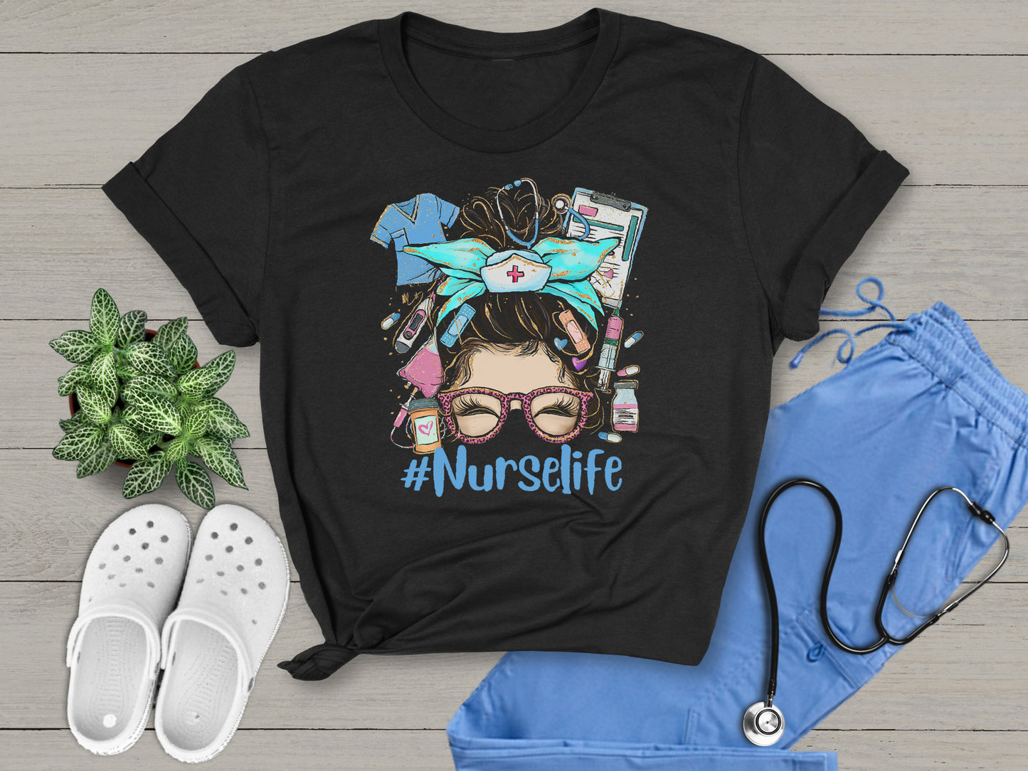 Trendy Nurse Life Essential Cute Funny T-Shirt