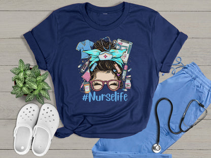 Trendy Nurse Life Essential Cute Funny T-Shirt