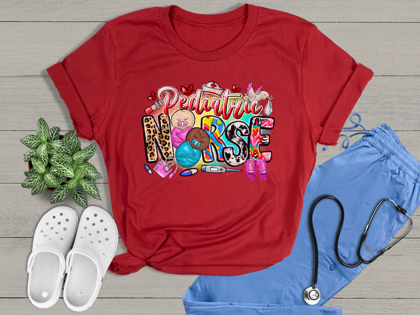 Trendy Pediatric Nurse Essential Unisex T-Shirt