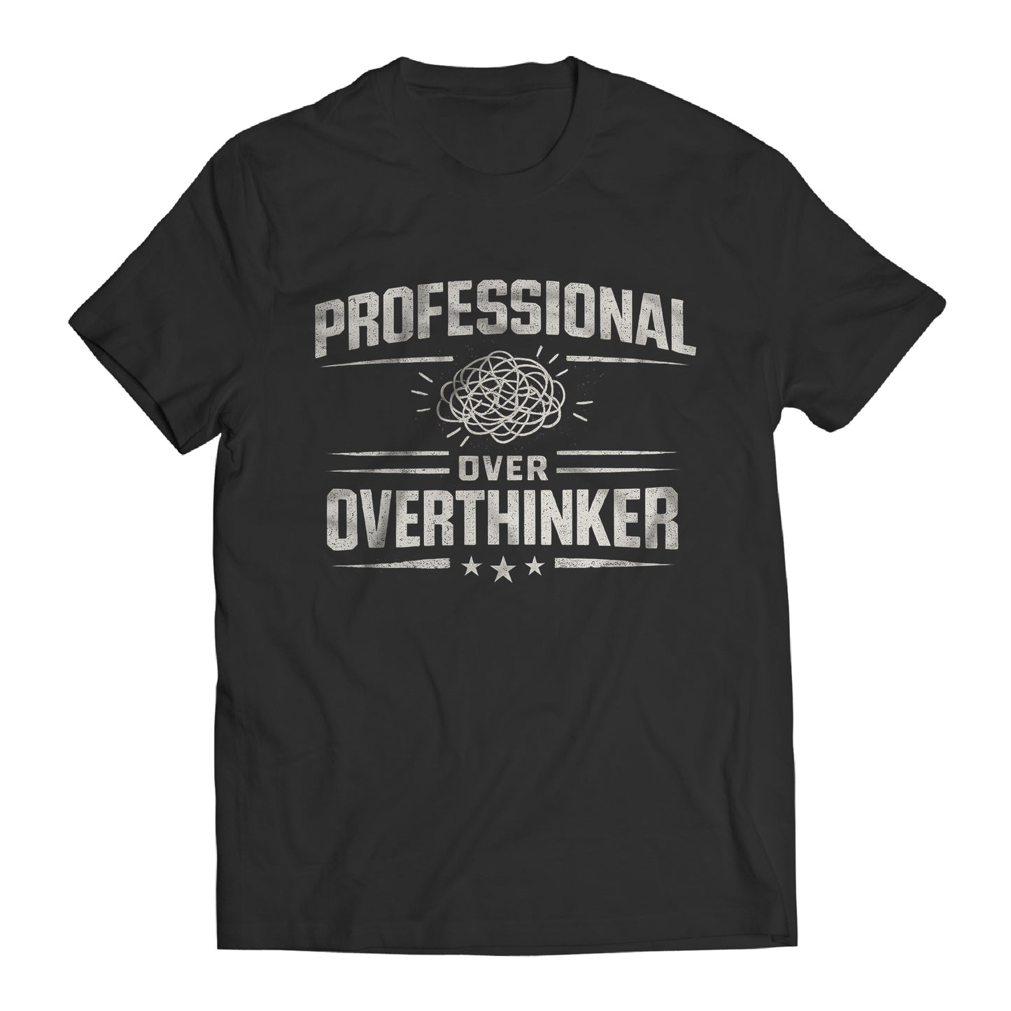 Professional Overthinker Shirt, Funny Overthinking T-Shirt, Anxiety Humor Tee, Introvert Gift, Mental Health Humor Shirt, Relatable Graphic Tee