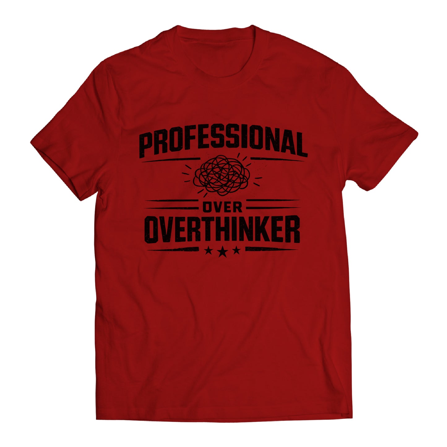 Professional Overthinker Shirt, Funny Overthinking T-Shirt, Anxiety Humor Tee, Introvert Gift, Mental Health Humor Shirt, Relatable Graphic Tee
