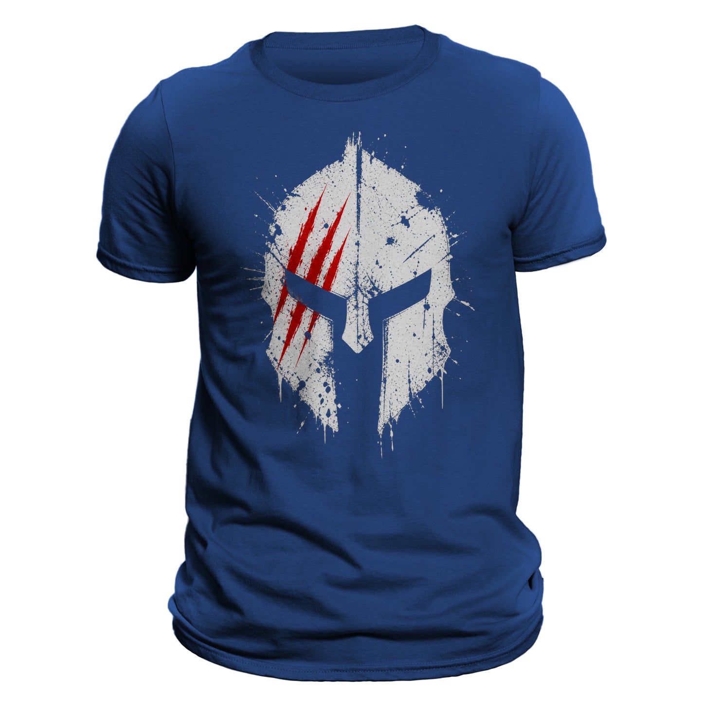 Spartan Helmet T-Shirt for Men | Warrior Graphic Tee | Gym Fitness Shirt | Strength Mindset Shirt | Tactical Style Tee