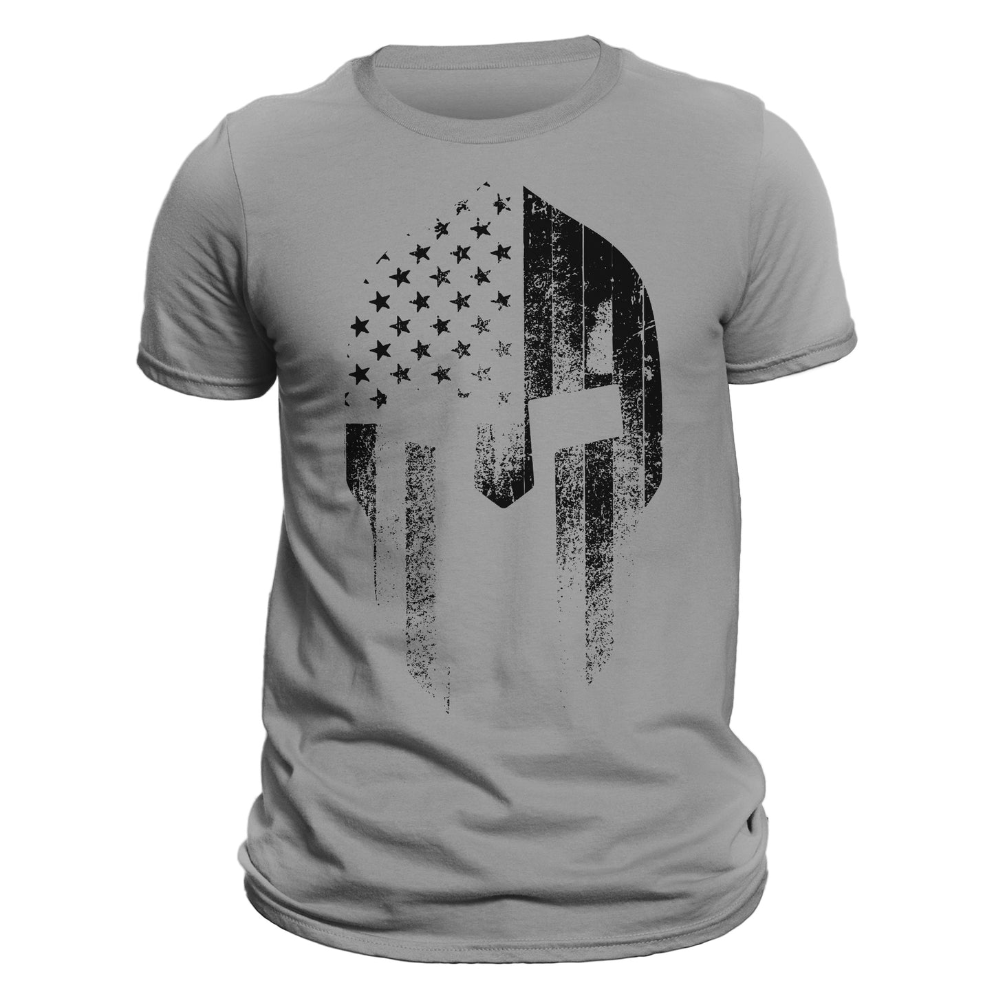 Spartan 2.1 USA Patriotic Men's Graphic T-Shirt