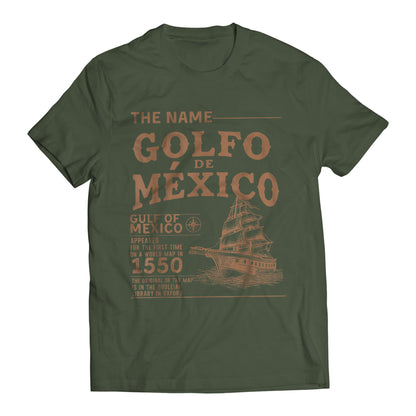 Gulf of Mexico 1550 Golfo De México T-Shirt