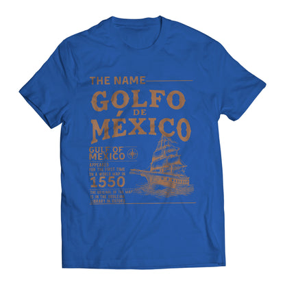 Gulf of Mexico 1550 Golfo De México T-Shirt