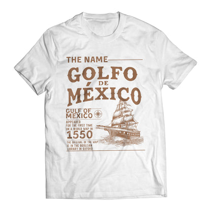 Gulf of Mexico 1550 Golfo De México T-Shirt