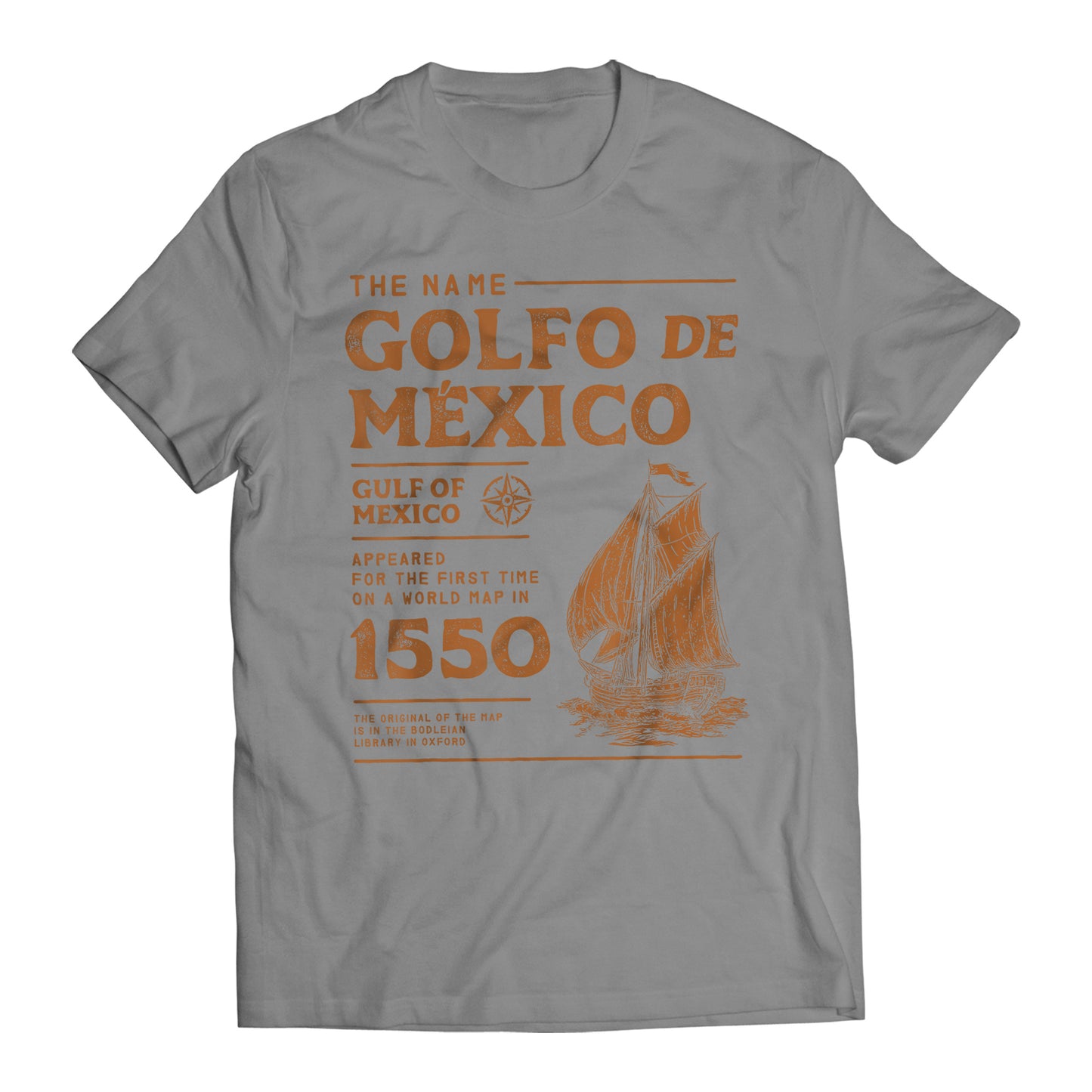 Gulf of Mexico 1550 2.0 Golfo De México T-Shirt