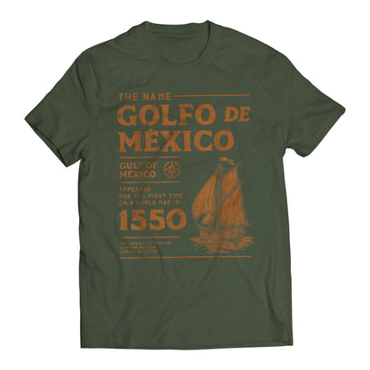 Gulf of Mexico 1550 2.0 Golfo De México T-Shirt