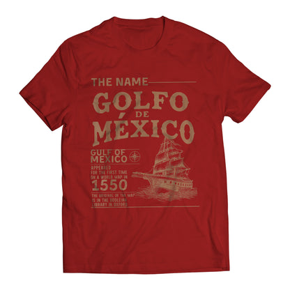 Gulf of Mexico 1550 Golfo De México T-Shirt