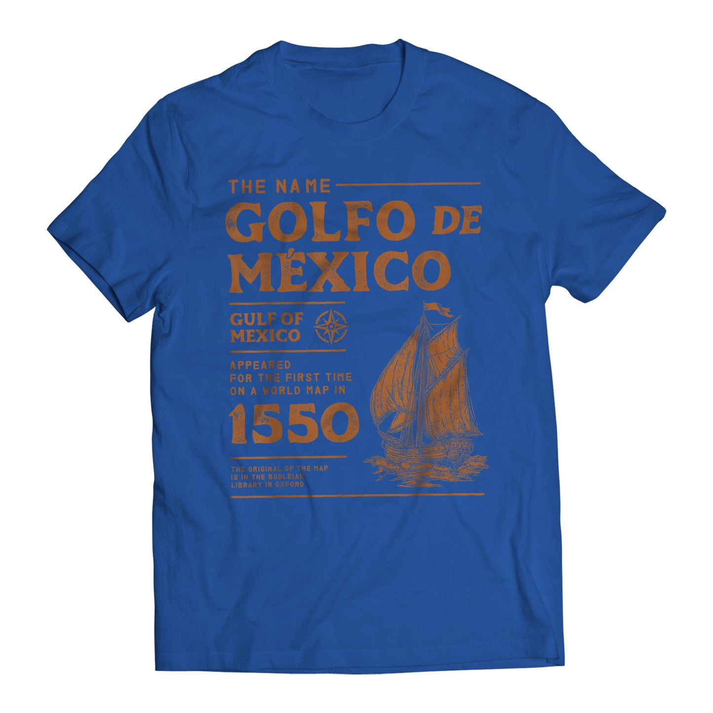 Gulf of Mexico 1550 2.0 Golfo De México T-Shirt