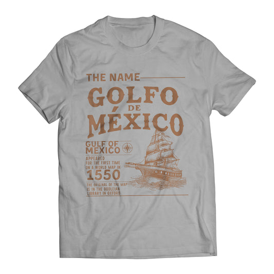 Gulf of Mexico 1550 Golfo De México T-Shirt
