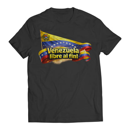 Venezuela Libre al Fin! Maduro Captured Venezuela Libre Men's T-Shirt
