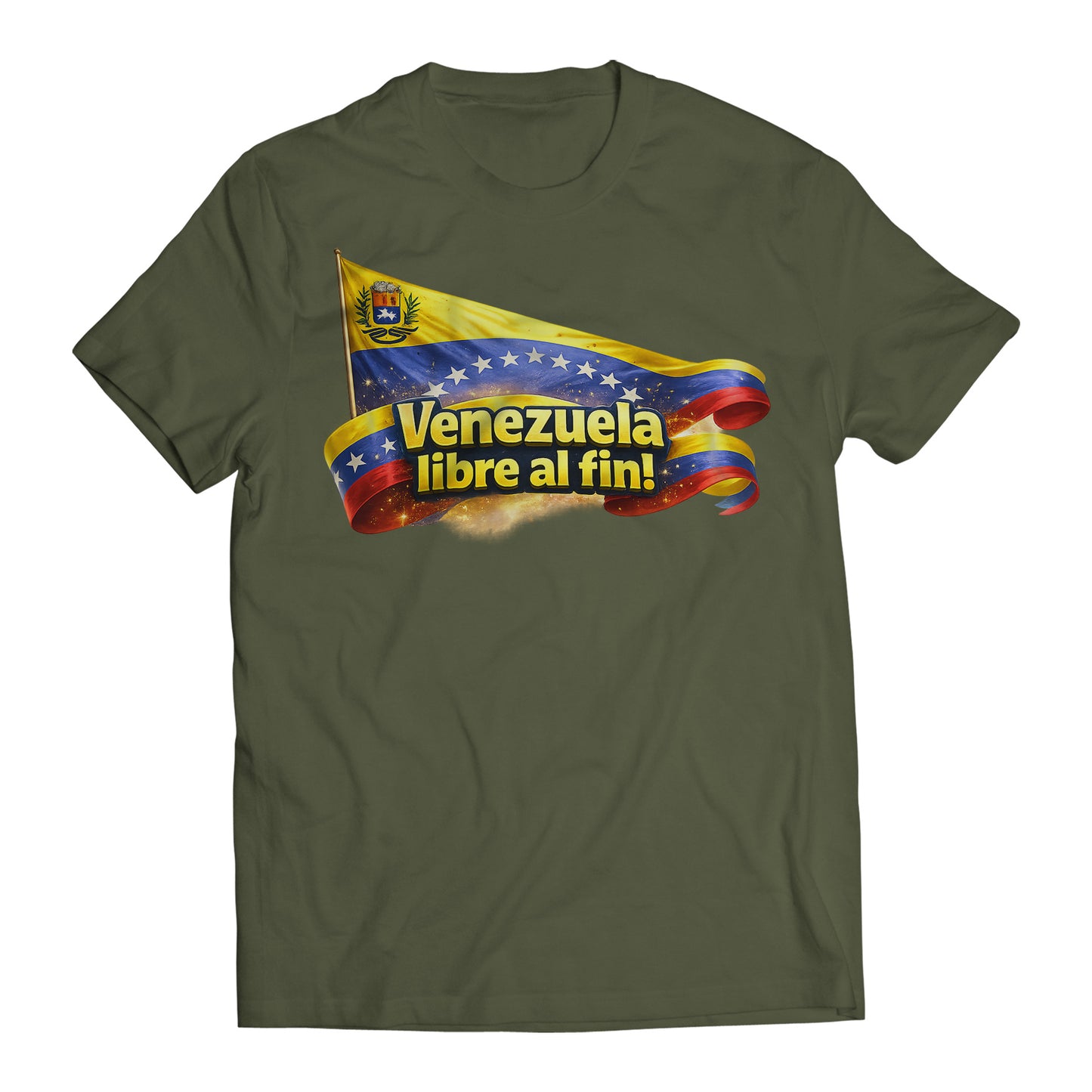 Venezuela Libre al Fin! Maduro Captured Venezuela Libre Men's T-Shirt