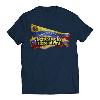 Venezuela Libre al Fin! Maduro Captured Venezuela Libre Men's T-Shirt