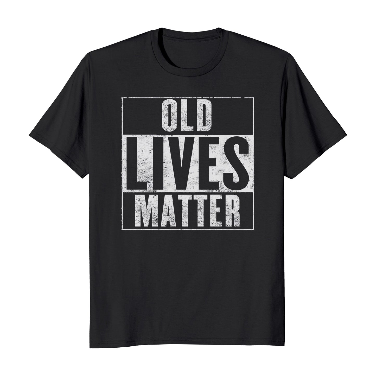 Old Lives Matter Elderly Senior Birthday Gift Men's T-Shirt