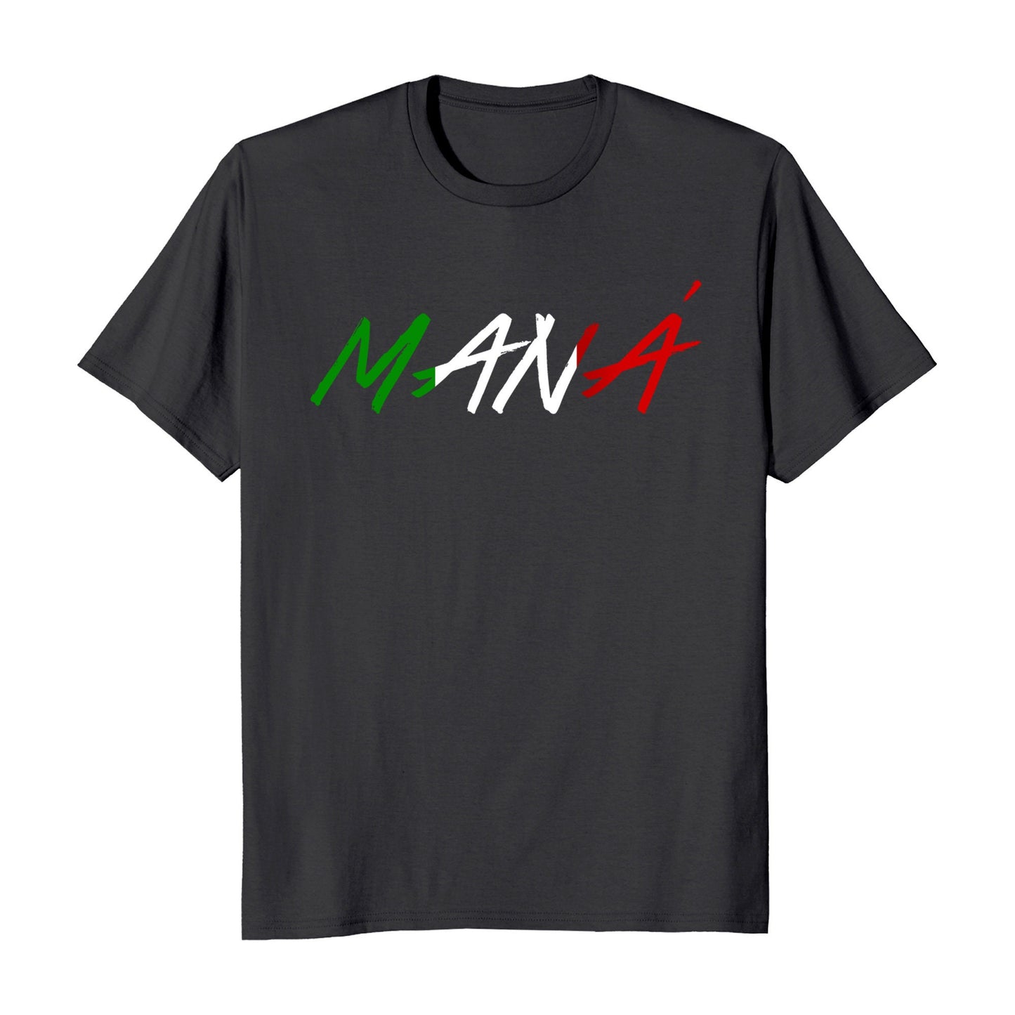 Rock En Español Mana Brushed Text Men's T-Shirt