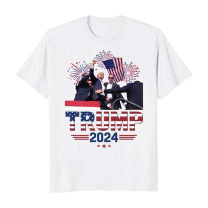 Trump Missed Shot Celebration Victory T-Shirt