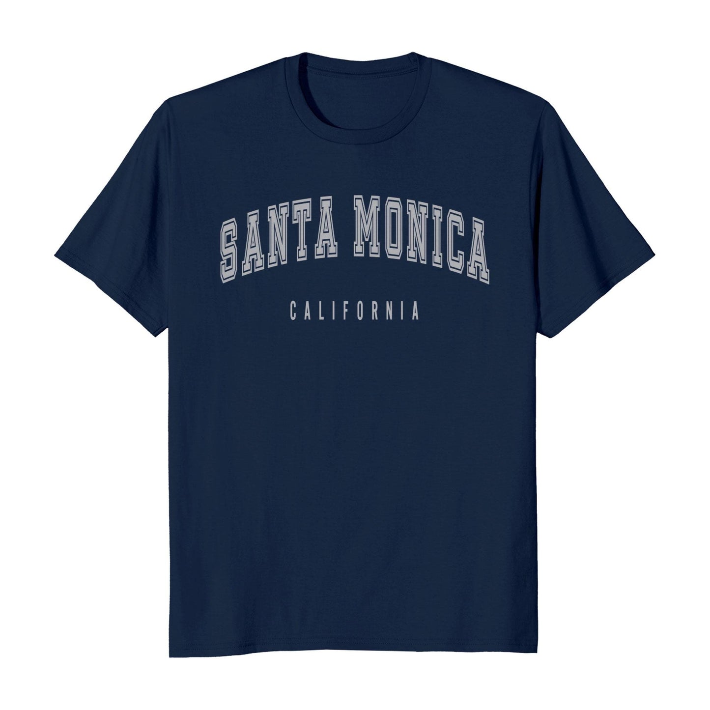 Santa Monica California Classic Short Sleeve Men's T-Shirt