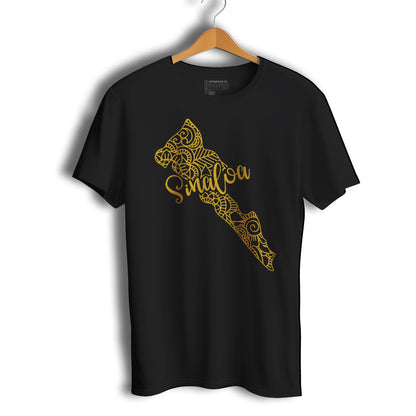 Sinaloa Mexico Patriotic Mexican Short Sleeve T-Shirt- Playera Patriota De Mexico