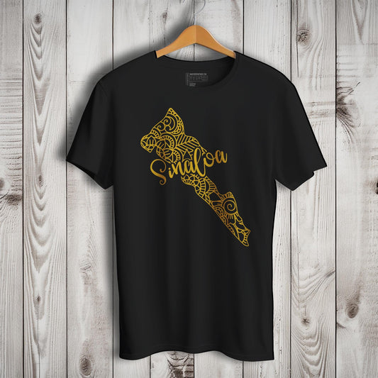 Sinaloa Mexico Patriotic Mexican Short Sleeve T-Shirt- Playera Patriota De Mexico