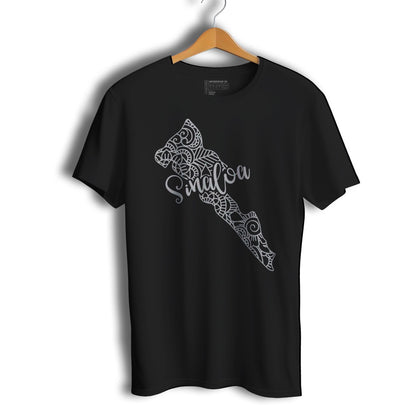 Sinaloa Mexico Patriotic Mexican Short Sleeve T-Shirt- Playera Patriota De Mexico